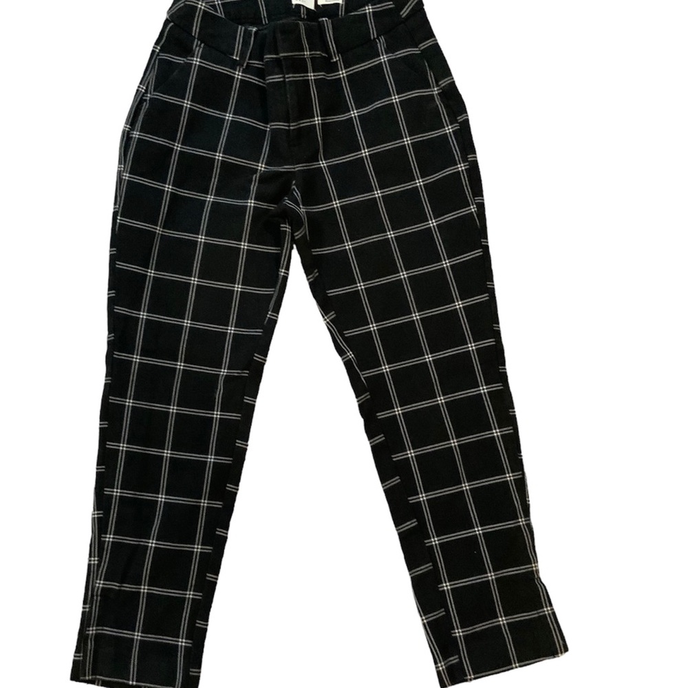 Windowpane pants